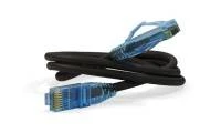 Патч-корд U/UTP, Cat.6, LSZH, 5 м, черный Hyperline