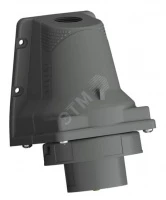Вилка для монтажа на поверхность Easy&Safe 332EBS6W,32A,3P+E,IP67,1ч