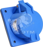 Розетка встраиваемая ССИ-423 32А-6ч/200-250В 2Р+PЕ IP44 MAGNUM ИЭК