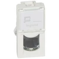 MOSAIC RJ45 UTP кат5е 1мод бел