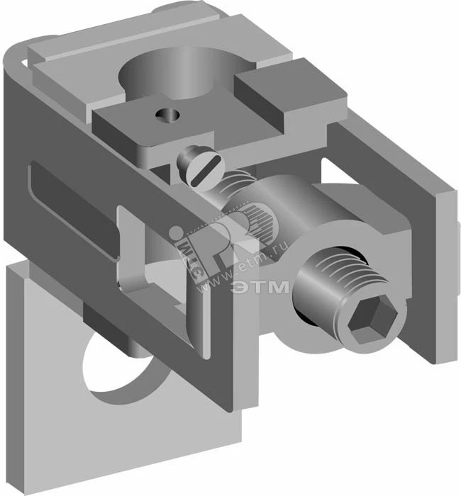 Комплект кабельных зажим OZXB7L для подключения кабеля Al/Cu 1х(120,,240) комплект = 3 зажима