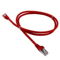 Патч-корд LANMASTER LSZH FTP кат.5e, 3.0 м, красный