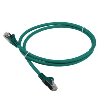 Патч-корд LANMASTER LSZH FTP кат.6, 7.0 м, зеленый