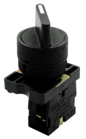 Переключатель NP2-ED21, 2 положения с фиксацией, 1НО IP40 (CHINT)