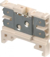 Клемма HD2,5/6,2G,2G,1,V0, 4 quick-connect (fast on) 6,3x0,8мм, 2,5 мм,кв,