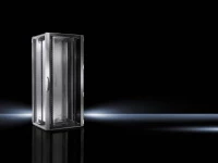 TS IT Шкаф 800x2000x1000 42U с обзорной и стальной дверью