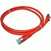 Патч-корд LANMASTER LSZH UTP кат.6, с заливными колпачками, 2.0 м, оранжевый