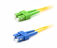 Патч-корд оптический LANMASTER, LSZH, дуплексный, SC/APC-SC/UPC, SM, 5.0 м