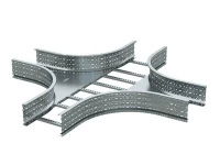 Х-ответвитель лестничный 200х200, цинк-ламель
