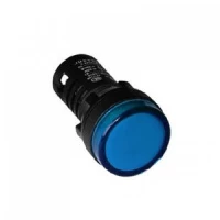 Лампа AD22DS(LED)матрица d22мм синий 110В AC/DC ИЭК