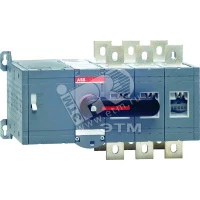Реверсивный рубильник OTM630E4CM230C до 630А 4-полюсный с моторным приводом 230В AC