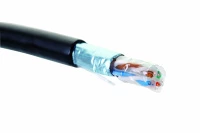 Кабель кат. 6, F/UTP 4 пары, ПЭ, внешний, -40°С, коробка 305 м