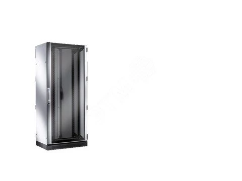 TS IT Шкаф 800x2300x800 47U с обзорной и стальной дверью 19" монтажные рамы, предсобранный