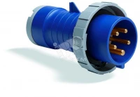 Вилка кабельная 216P1W, 16А, 2P+E, IP67, 1ч
