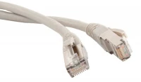 Патч-корд LANMASTER FTP кат.6A, 0.5 м, серый