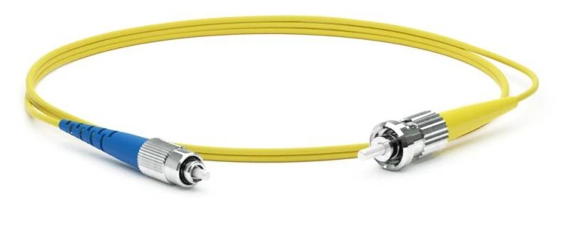 Патч-корд волоконно-оптический (шнур) SM 9/125 (OS2), FC/UPC-ST/UPC, 2.0 мм, simplex, LSZH, 3 м Hyperline