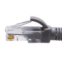 Патч-корд SUPRLAN U/UTP Cat.5e 4x2 26AWG (7x0.16mm) Cu PVC серый 2м 10-0103 10-0103