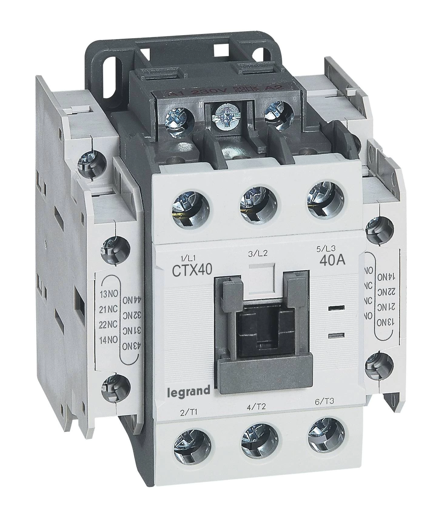 Контактор CTX3 3P 40A 2но2нз ~230V
