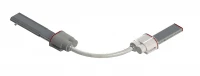 Гибкий поворот шинопровода, Cu, 2P/4P, 25A