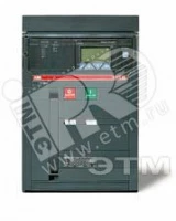 Выключатель автоматический постоянного тока, стационарный E2B 1250 PR122/DC In=1250A 3p F VR PR120/LV к нижним выводам