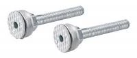 Ножка M12x95 (до 500 кг), цвет серебристый, для шкафов и стоек серий TTC, TTC2, TSC, TWM-FC, TWFS-FC, ORV Hyperline