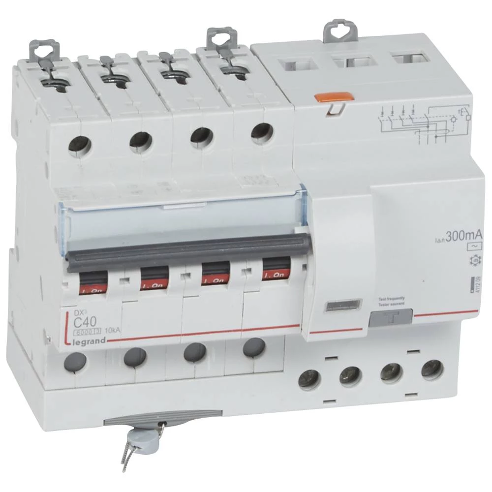 АВДТ DX3 4П C40А 300MA-AC 7м