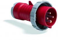 Вилка кабельная 416P3W, 16А, 3P+N+E, IP67, 3ч