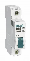 Авт. выкл. 1Р 25А х-ка D ВА-101 4,5кА DEKraft