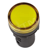 Лампа AD22DS(LED)матрица d22мм желтый 24В AC/DC ИЭК