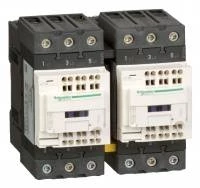 3Р РЕВЕРСИВНЫЙ КОНТАКТОР EVERLINK AC3 440В 50A, КАТУШКА УПРАВЛЕНИЯ 24В DC