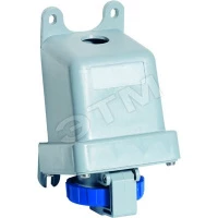 Розетка накладная для монтажа на поверхность 232RS6W, 32A, 2P+E, IP67, 6ч