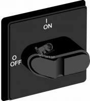 Ручка управленяи OHYS1AH1 (желто-красная) для управления через д верь рубильниками типа OT16,,80F
