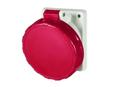 Розетка панельная с наклоном IP67 32А 3P+E 400В