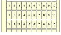 Маркировка RC65 (100 X X), горизонтальная