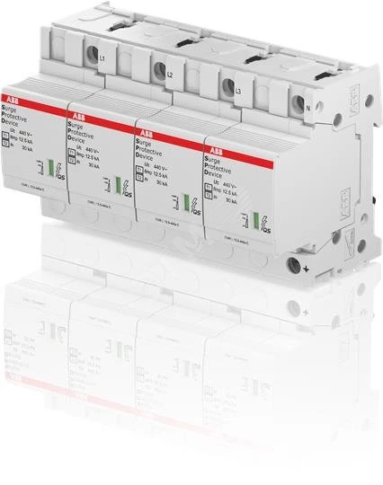 Ограничитель перенапряжений УЗИП OVR T1-T2 4L 12,5-440s P QS ABB 2CTB815710R5200