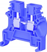 Клемма C6/8,N винтовая, 6 мм², синяя