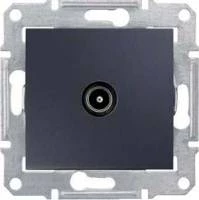 TV коннектор проходной, графит SDN3201270