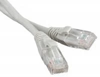 Реверсивный Патч-корд F/UTP, экранированный, Cat.5e, LSZH, 15 м, серый Hyperline