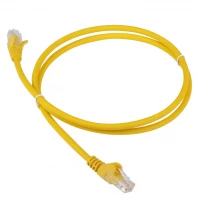 Патч-корд LANMASTER LSZH UTP кат.6, 10 м, желтый