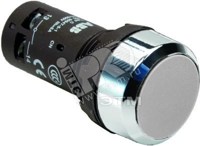 Кнопка CP1-30W-20 белая без фиксации 2HO