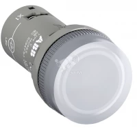 Лампа CL2-507C белая со встроенным светодиодом 48-60В AC/DC