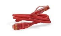 Патч-корд U/UTP, Cat.5е, LSZH, 42856 м, красный Hyperline