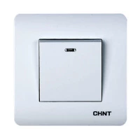 2-позиционный выключатель с LED-подсветкой 10А 250В (CHINT)