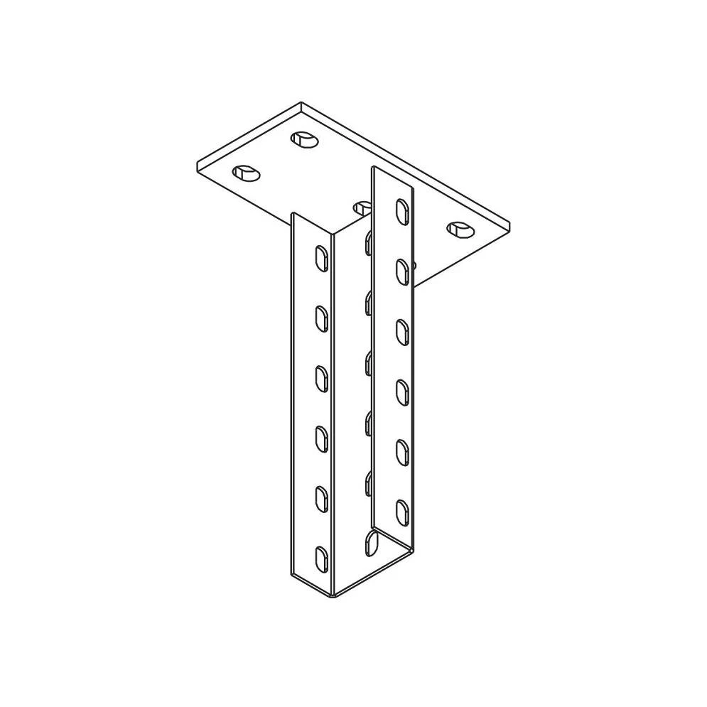 Стойка потолочная 6040-1000 (окрашенная)