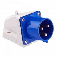 Вилка стационарная 513 2Р+РЕ 16А 220В IP44 EKF PROxima