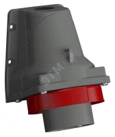 Вилка для монтажа на поверхность Easy&Safe 432EBS6W,32A,3P+N+E,IP67,11ч