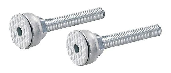 Ножка M12x95 (до 500 кг), цвет серебристый, для шкафов и стоек серий TTC, TTC2, TSC, TWM-FC, TWFS-FC, ORV Hyperline