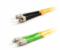 Патч-корд оптический LANMASTER, LSZH, дуплексный, FC/APC-ST/UPC, SM OS2, 3.0 м
