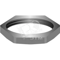 Гайка металлическая стопорная EMMU20 для M20