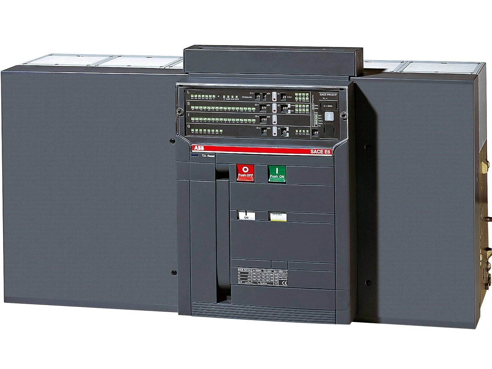 Выключатель автоматический выкатной E6H 5000 PR122/P-LSI In=5000A 3p W MP